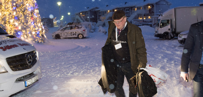 Värdlandsavtalet hotar alliansfriheten, menar Vänsterpartiet. Nu vill de att KU granskar om allt gick enligt reglerna när avtalet undertecknades.
Foto: Henrik Montgomery/TT