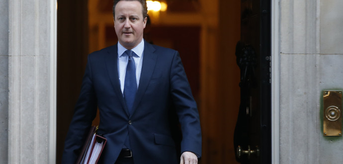 Storbritanniens premiärminister David Cameron. Foto: AP Photo/Alastair Grant/TT.